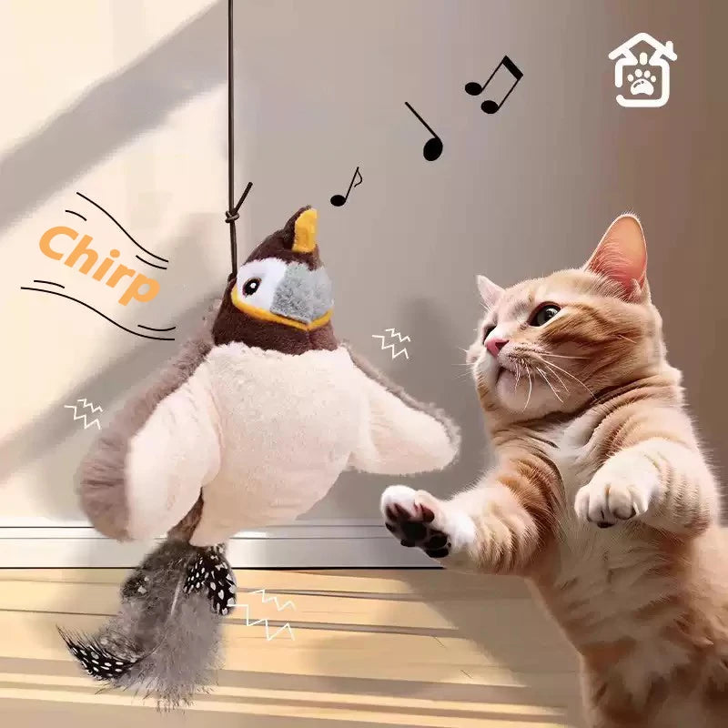 Automatic Rolling Cat Ball (2-Pack), Motion Activated Toy with Tail